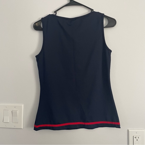 Navy blue sleeveless top- Business Casual in XS - Picture 3 of 3